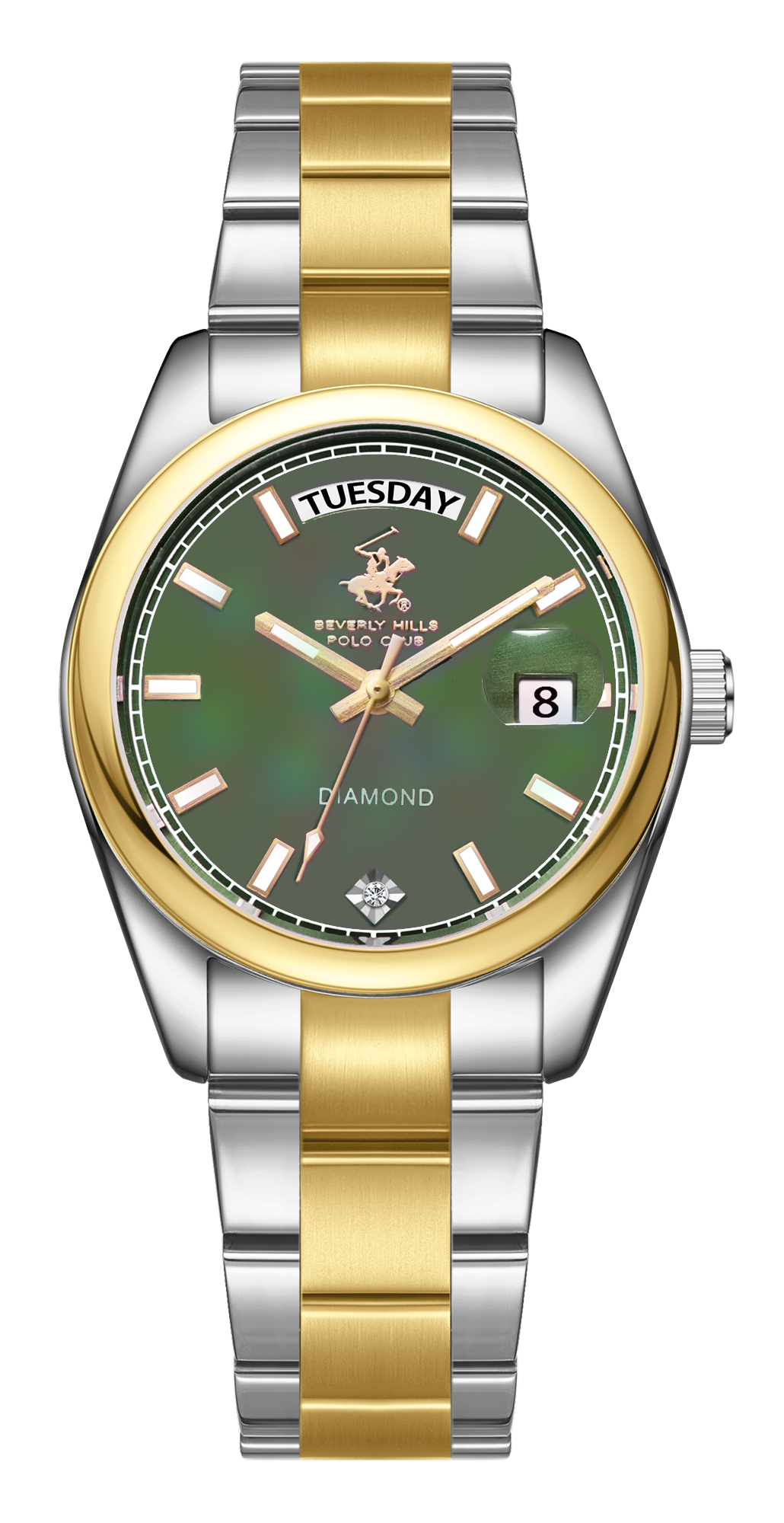 Женские часы Beverly Hills Polo Club  BP3709X.271  часы, кварцевый механизм, сталь с покрытием, 34 мм