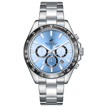 Мужские часы Beverly Hills Polo Club  BP3127X.300 Мужские часы, кварцевый механизм, сталь с покрытием, 42 мм