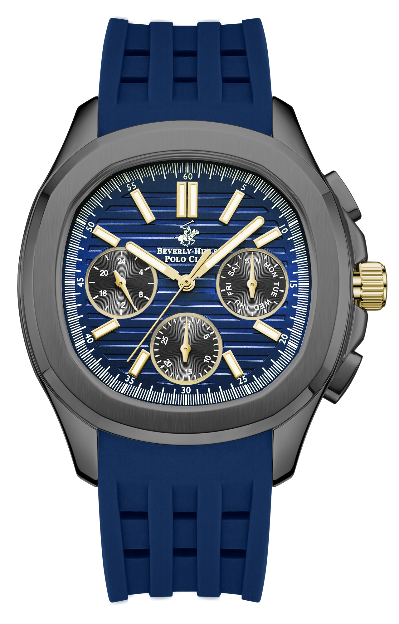 Мужские часы Beverly Hills Polo Club  BP3211X.099  часы, кварцевый механизм, сталь с покрытием, 42 мм