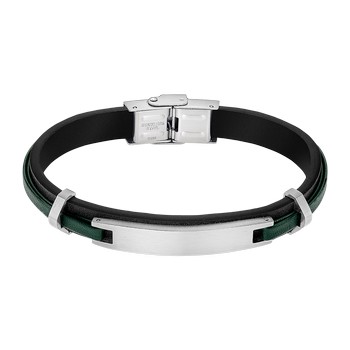 Men Basic Браслет(LS2400-2/2) Мужской зеленый браслет Lotus со вставками из нержавеющей стали