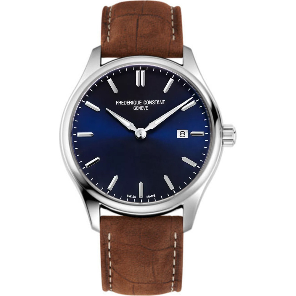 Ремешок для часов Frederique Constant, нубук, коричневый Подойдет к моделям часов: FC-220NS5B6, FC-240GRS5B6, FC-220DGS5B6, FC-220SS5B6, FC-252SS5B6, FC-303NV5B4


