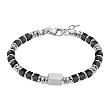 Urban Man Браслет(LS2448-2/2) Мужской браслет Lotus из стали и каучука