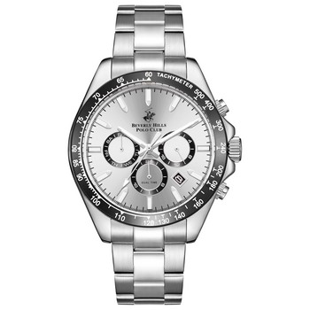 Мужские часы Beverly Hills Polo Club  BP3127X.331 Мужские часы, кварцевый механизм, сталь с покрытием, 42 мм