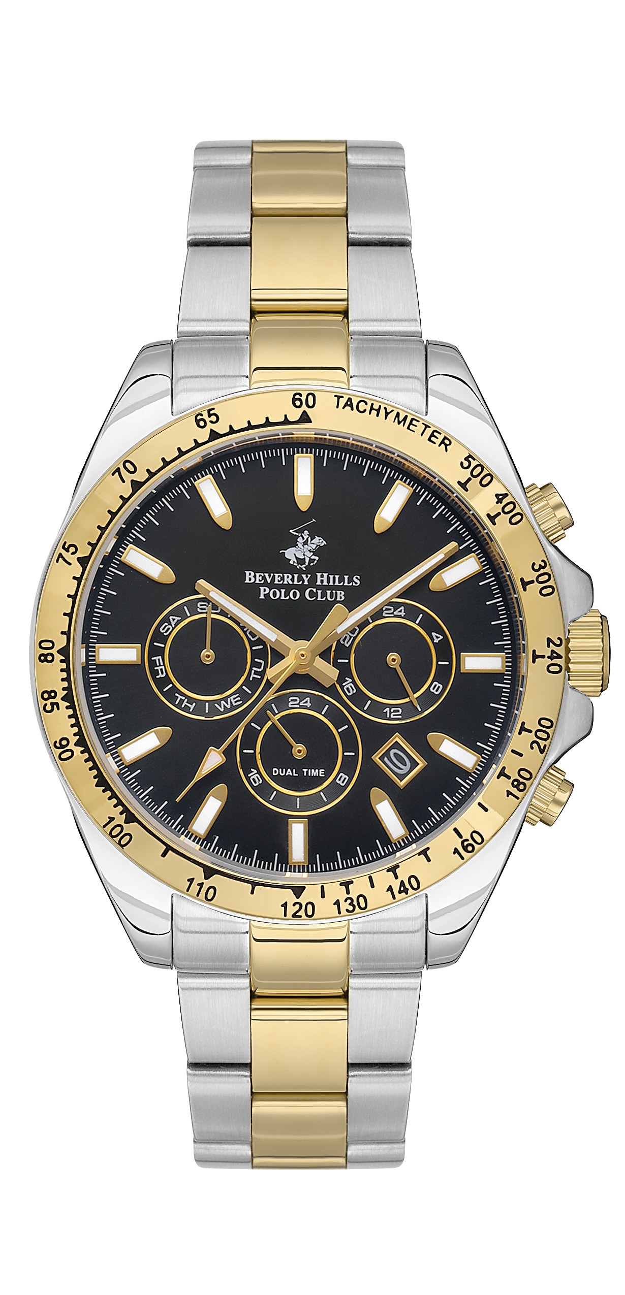 Мужские часы Beverly Hills Polo Club  BP3127X.251  часы, кварцевый механизм, сталь с покрытием, 42 мм