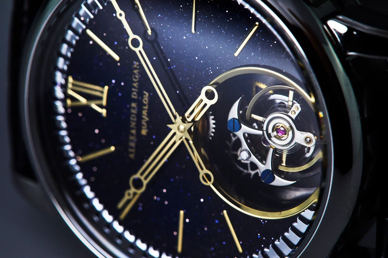 Часы ALEXANDER DIAGAN  Tourbillon Kremlin by Diagan & Buyalov, Механизм: оригинальный турбийон 