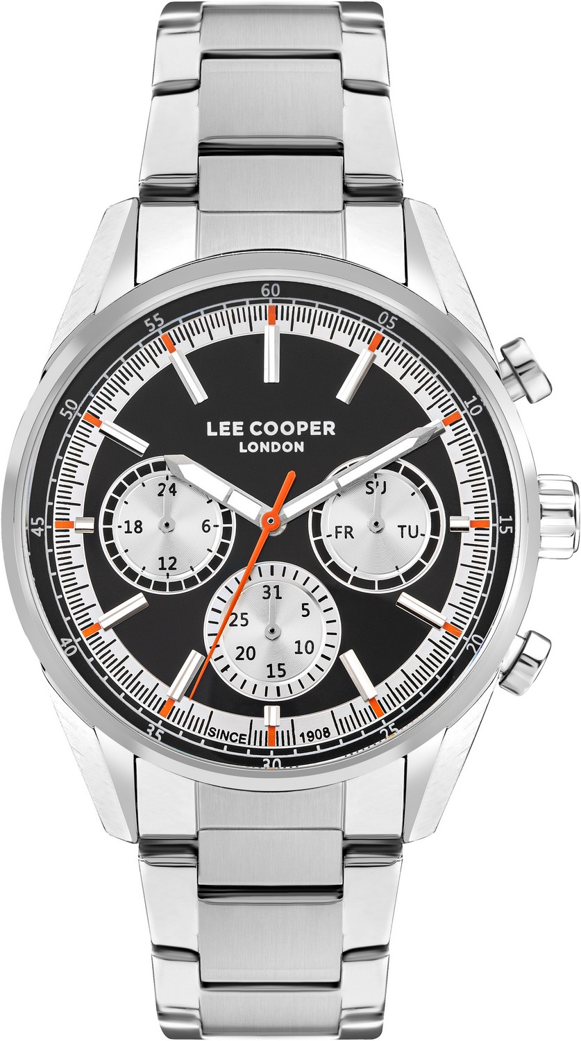 Мужские часы Lee Cooper  LC07986.350 Мужские часы, кварцевый механизм, суперметалл, 44 мм