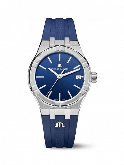Женские часы Maurice Lacroix Aikon Quartz AI1106-SS000-430-4 Женские швейцарские часы, кварцевый механизм, сталь, 35 мм