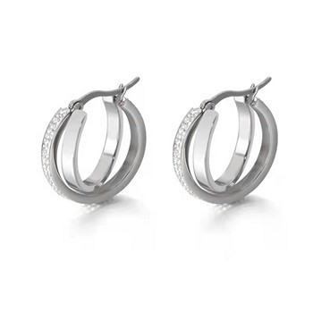 Серьги(LC.E.01058.330) Серьги Lee Cooper из стали с цирконитами