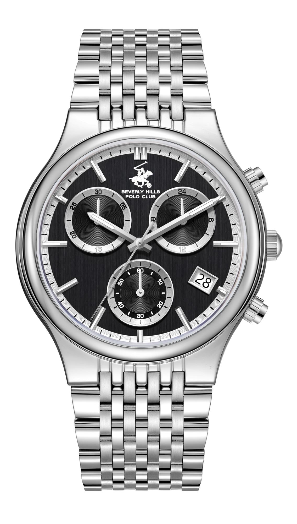 Мужские часы Beverly Hills Polo Club  BP3909X.350  часы, кварцевый механизм, сталь, 41,5 мм
