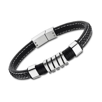 Men Basic Браслет(LS2056-2/1) Мужской браслет Lotus со вставками из нержавеющей стали 