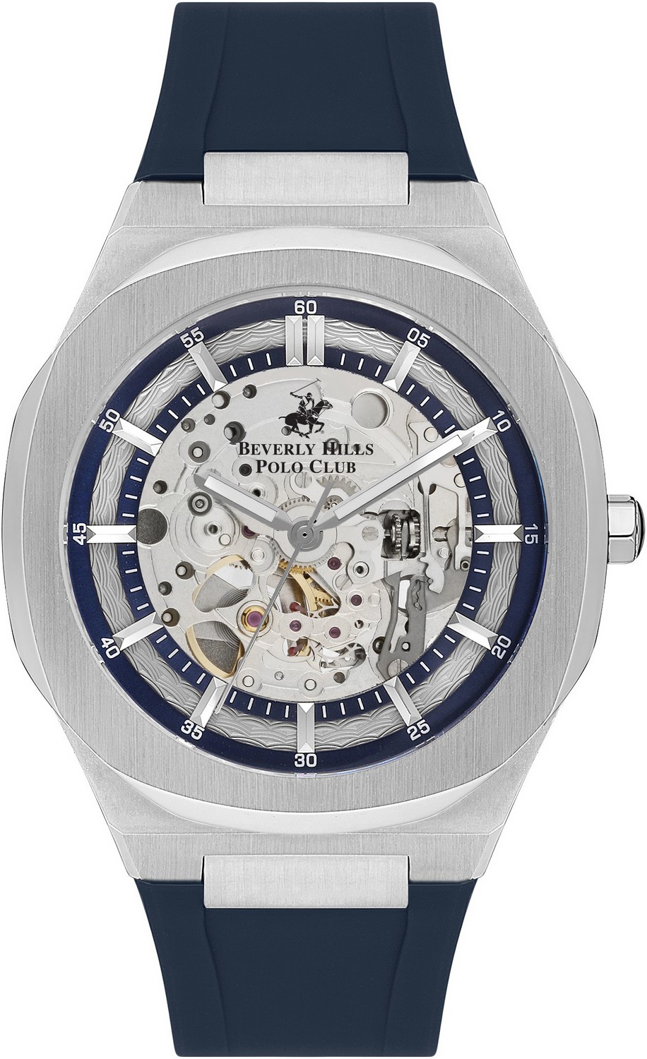 Мужские часы Beverly Hills Polo Club  BP3543X.399 Мужские часы, автоматический механизм, сталь, 43 мм