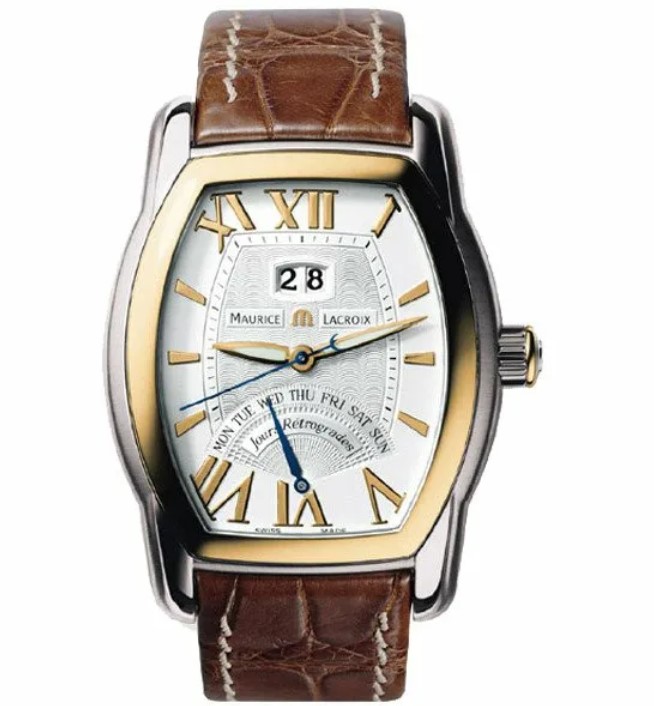 Ремешок для часов Maurice Lacroix MP6119, MP6439 из кожи аллигатора, коньячный 21/20 Кожаные ремешки - стильные, надёжные и долговечные, способные составить достойную пару часам со стальным корпусом или часам из титана. Аксессуары из кожи не рекомендуется использовать в воде. У нас присутствуют только высококачественные материалы и оригинальный товар от производителя.