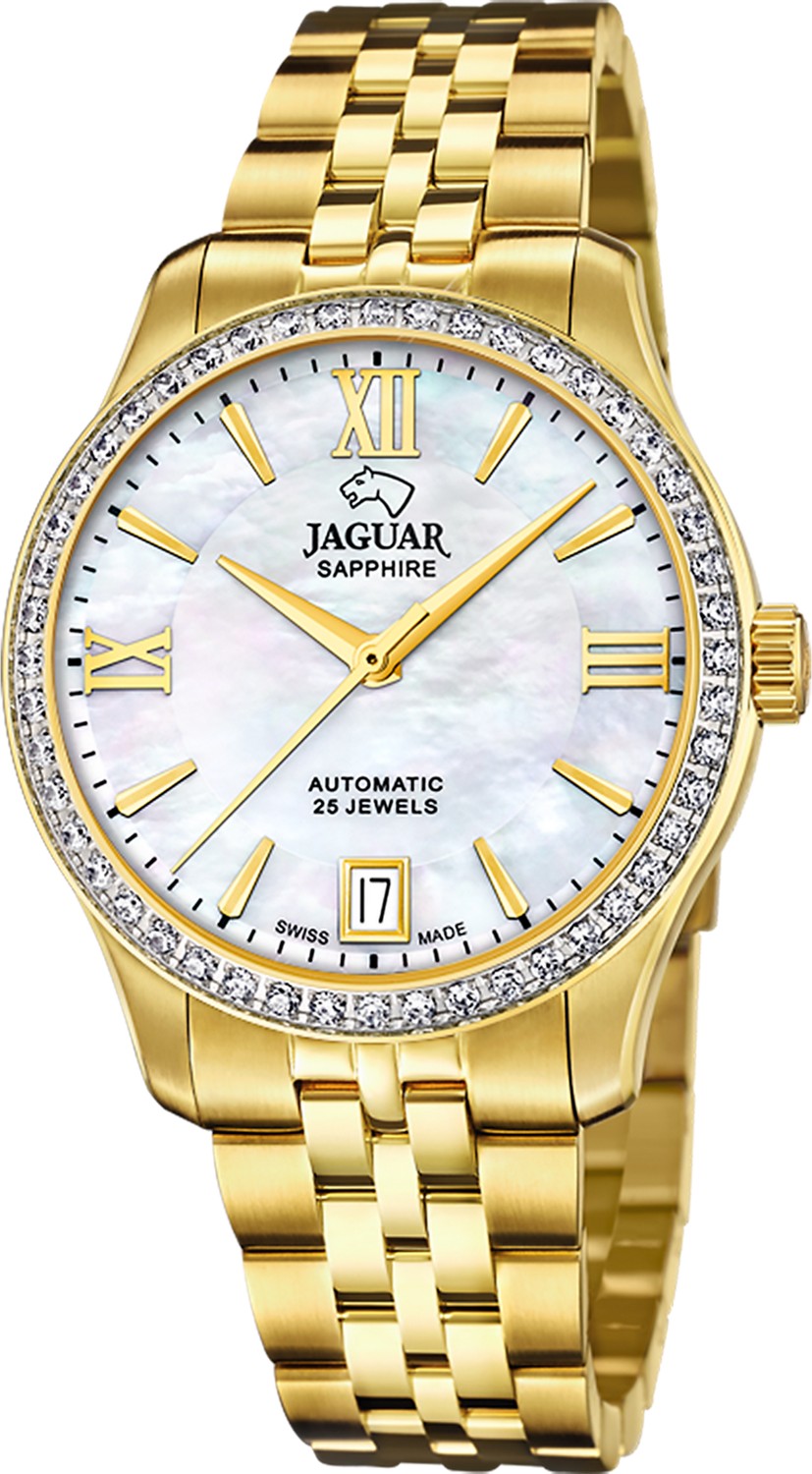 Женские часы Jaguar AUTOMATIC WOMAN J999/1 Женские швейцарские часы, автоматический механизм, 34 мм